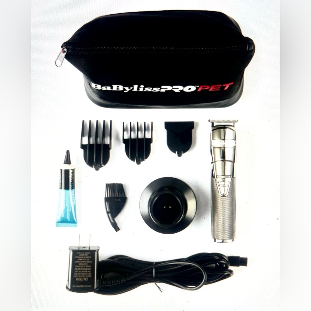 NEW BABYLISS PRO SILVER PROFESSIONAL TRIMMER